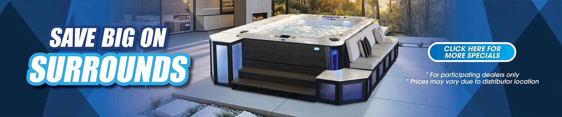 Calspas hot tub being used in a family setting - Glenwood Springs
